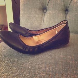 Missimo black flats.